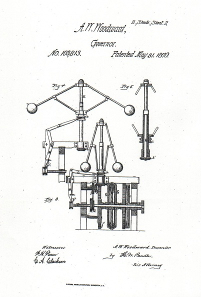 A_W_ WOODWARD_ GOVERNOR  Patent No_103_813_ dated May 31_ 1870_  Sheet 2_.jpg